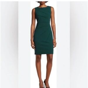 Calvin Klein Forest Green Sheath Dress